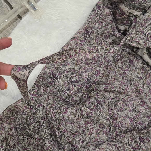 Gray Maxi A-Line Skirt for Ca
Boho Wrap Skirt or Kimono‎ Cover-Up - Picture 4 of 5